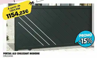 Mister Menuiserie Portail Alu Coulissant Moderne Orléans offre
