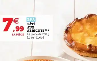 Hyper U Pâté aux abricots offre