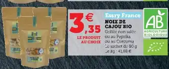 Hyper U Noix de cajou bio offre