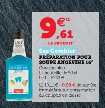 Préparation pour soupe angevine 16
