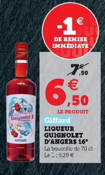 Liqueur guignolet d'angers 16