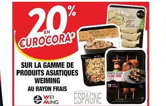 Cora x Carrefour La Gamme De Produits Asiatiques Weiming offre