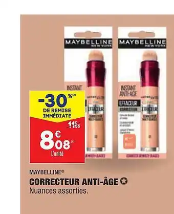 Correcteur anti-âge maybelline