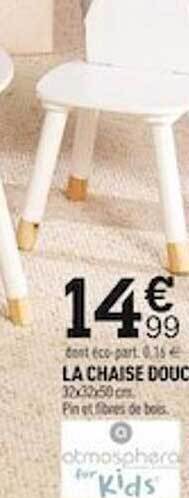 Centrakor La chaise douceur offre