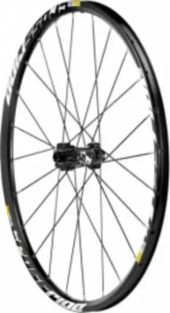 Culture Vélo Mavic roue avant crossride disc 013 15mm frt offre