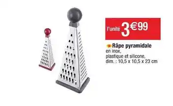 Râpe Pyramidale