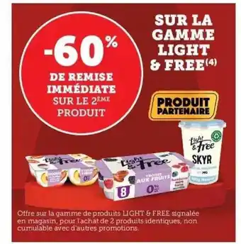La gamme light & free