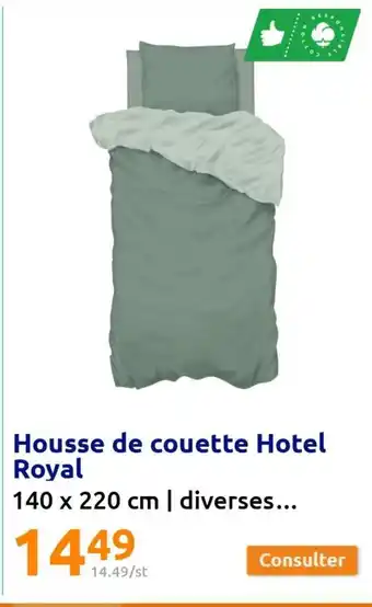 Action Housse de Couette Hotel Royal offre