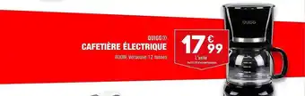 ALDI Cafetière électrique quigg offre