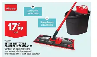 ALDI Set de nettoyage complet ultramax vileda offre
