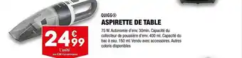 ALDI Aspirette de table quigg offre