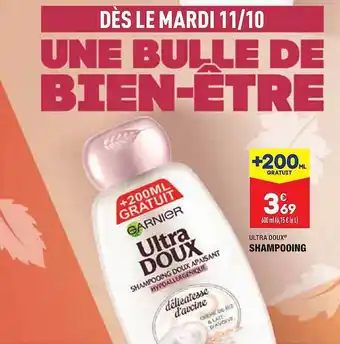 ALDI Shampooing ultra doux offre