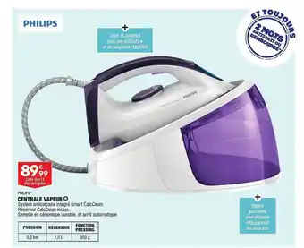 ALDI Centrale vapeur philips offre