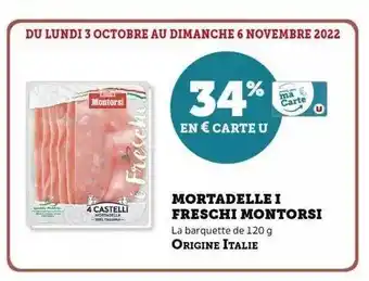 Mortadelle i freschi montorsi