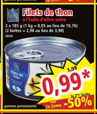 Norma Filets de Thon offre