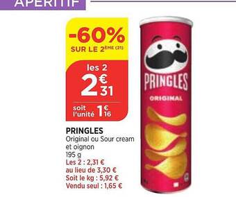 Bi1 Pringles offre