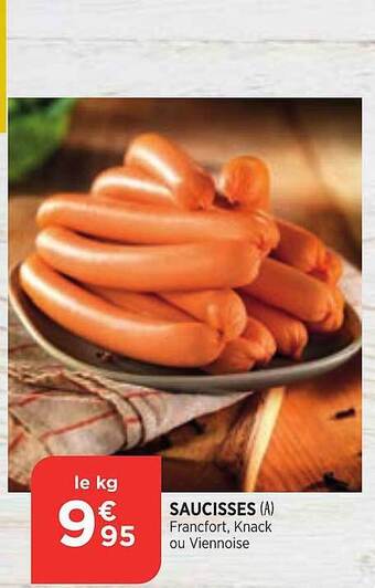 Bi1 Saucisses offre