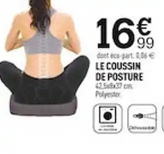 Centrakor Le coussin de posture offre