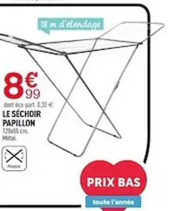 Centrakor Le séchoir papillon offre