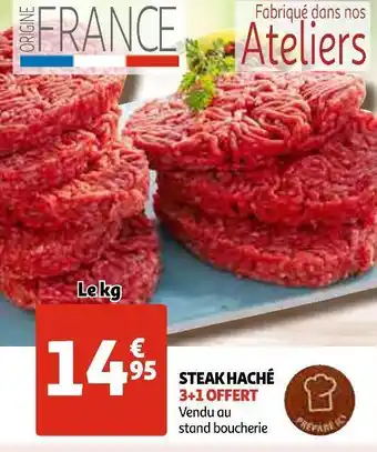 Auchan Steak haché offre