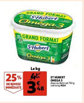 Auchan St hubert omega 3 offre