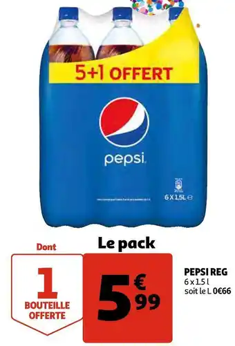 Auchan Pepsi pepsi reg offre