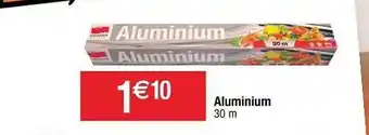 Cora x Carrefour Aluminium offre