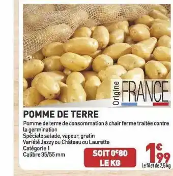 Grand Frais Pomme de terre offre