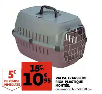 Auchan Riga valise transport, plastique montée, offre