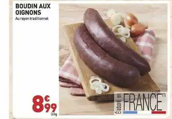 Boudin aux oignons