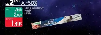 Match Papier aluminium cleany offre