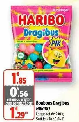 Coccimarket Bonbons dragibus haribo offre