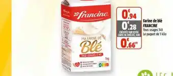 Coccinelle Express Farine de blé francine offre