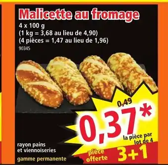 Norma Malicette Au Fromage offre
