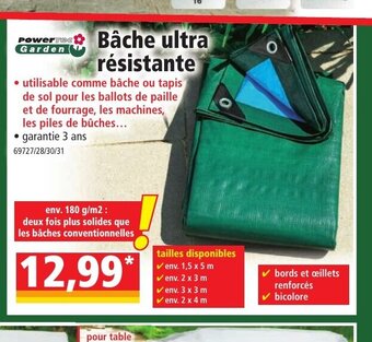 Bache Ultra Résistante