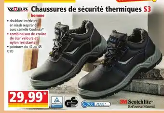 Norma Chaussures De Sécurité Thermiques offre