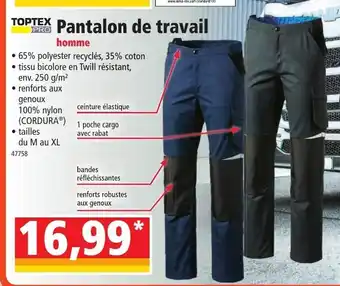 Norma Pantalon de Travail offre