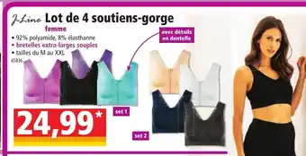 Norma Lot De 4 Soutiens-Gorge offre
