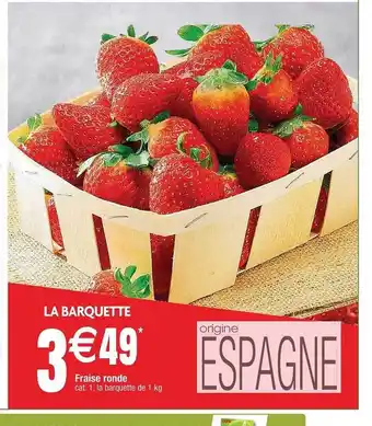 Cora x Carrefour Fraise Ronde offre