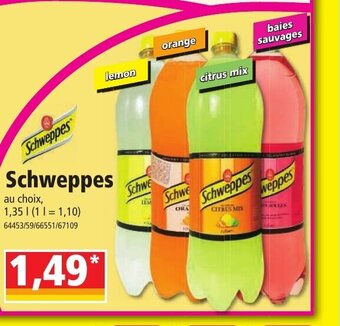 Norma Schweppes offre