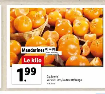 Mandarines