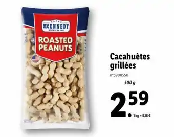 Lidl Cacahuétes grillés offre