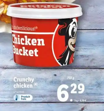Lidl Crunchy Chicken offre