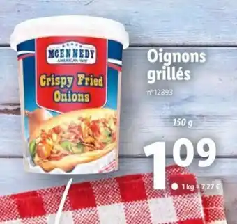 Lidl Oignons Grillés offre