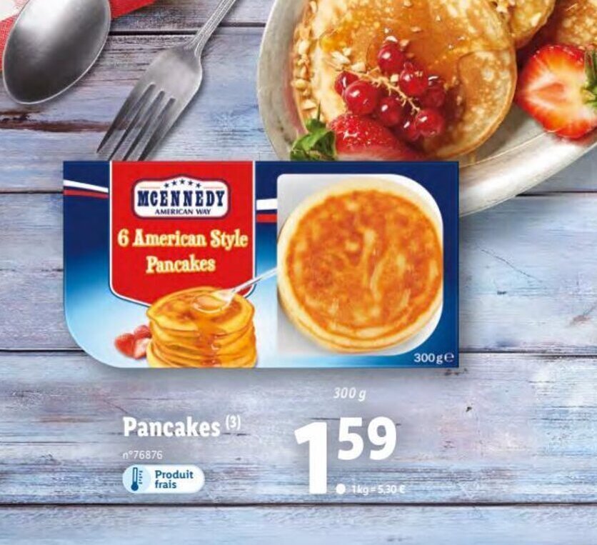 Promo Pancake chez Lidl