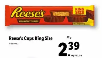 Lidl Reese's cups king size offre