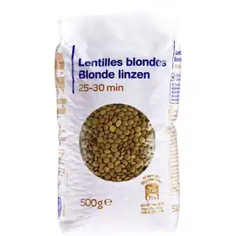 Carrefour Lentilles blondes offre