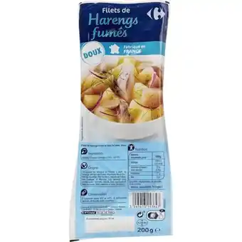 Carrefour Carrefour filets de harengs fumés doux carrefour offre