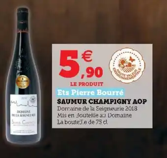 Hyper U Saumur Champigny AOP offre