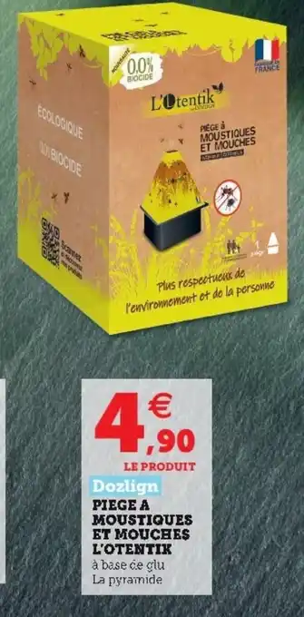 Piege a Moustiques et Mouches l'Otentik
